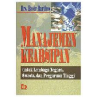 Image of Manajemen Kearsipan